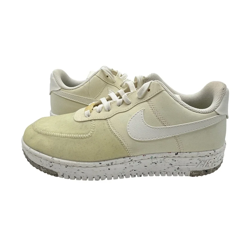 Nike Air Force 1‎ Crater Womens 9 Summit White Excellent CT1986-100 Sneakers
